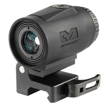 Meprolight MMX3 3x Micro Magnifier w/ Integrated Side Flip Adaptor  MEP-8016000100 810013524123