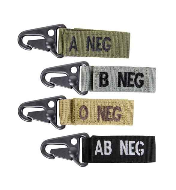 Condor Blood Type Keychain 4 Pack 239