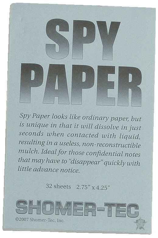 5ive Star Gear Spy Paper