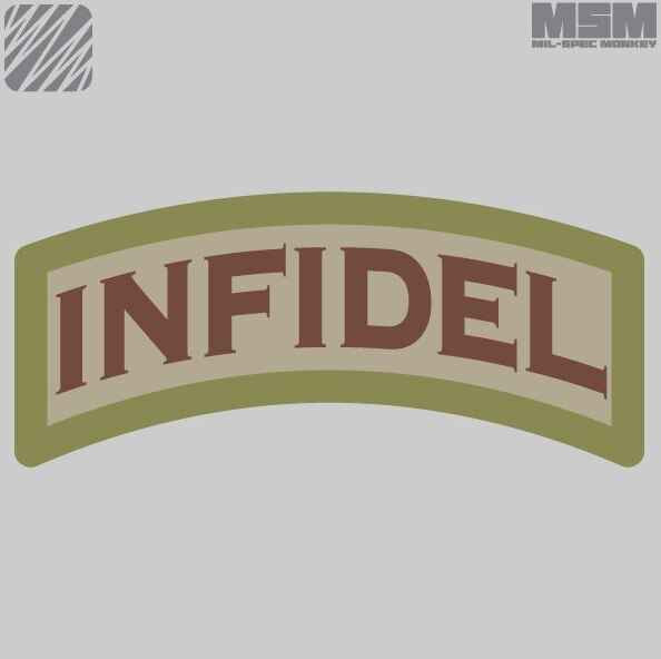 Mil-Spec Monkey Infidel Patch INFIDEL