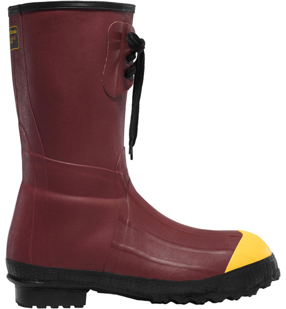 LaCrosse Footwear Pac 12" Insulated Red Steel Toe Rubber Work Boot  00223120 