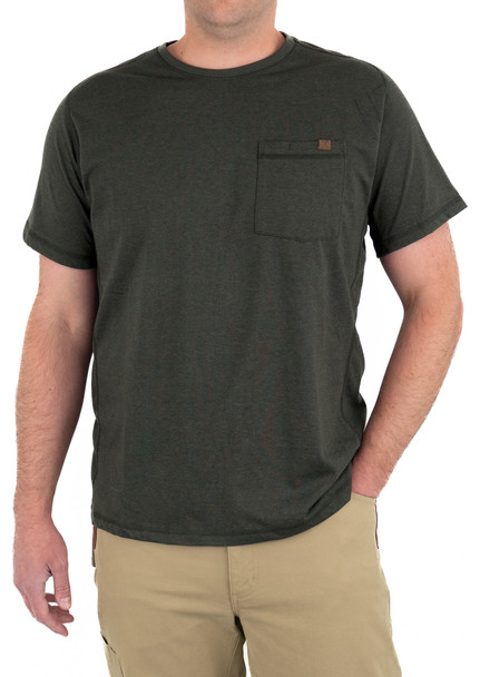 Iron & Haft Men's Pocket Short Sleeve Work T-Shirt