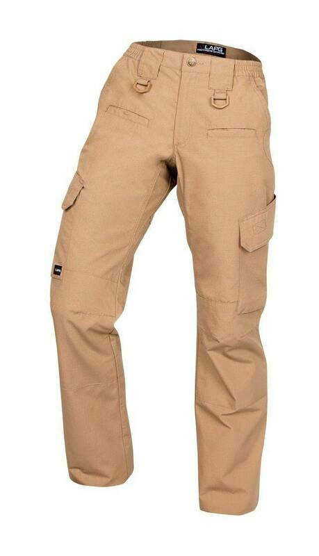 La Police Gear Women's Operator Pant with 8 Pockets and Elastic Waist