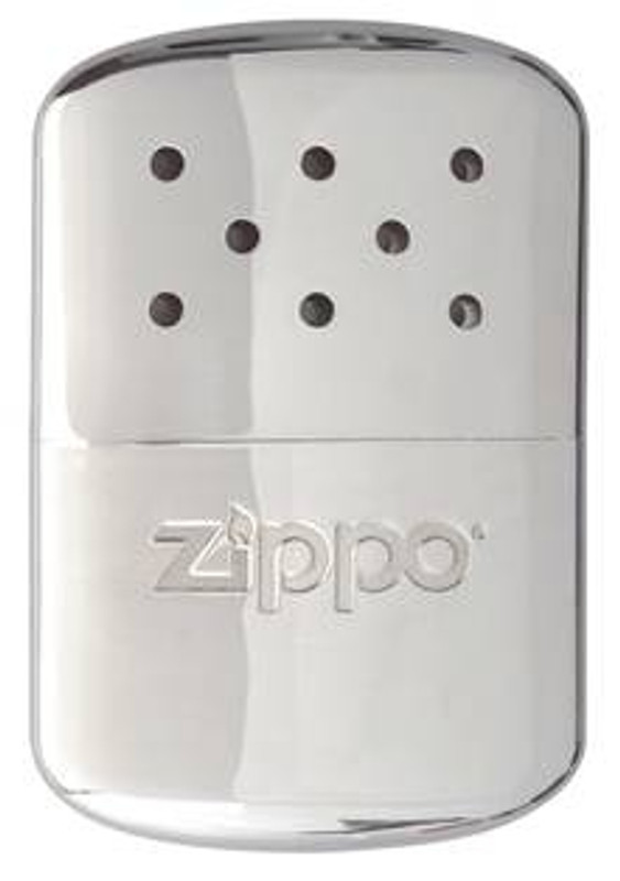 Zippo Curved High Polish Chrome Hand Warmer 40323 041689403232