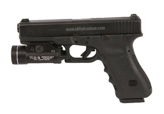 Streamlight TLR-1s Tactical Flashlight - 300 Lumens, Strobe, Rail Mount For Handguns