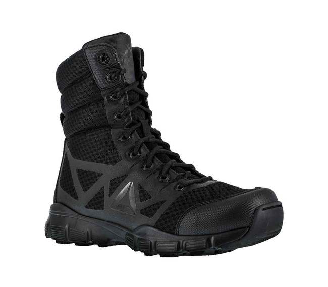 reebok black boots