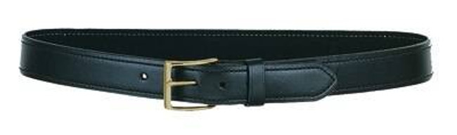 DeSantis Gunhide 1 1/2 Plain Lined Leather Belt with gold-tone buckle Profile