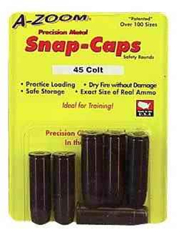 A-Zoom Snap Caps 45LC 6/Pack 16124 16124 666692161247
