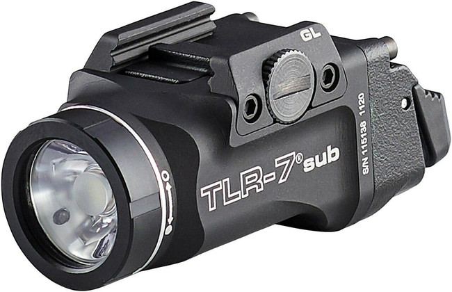 Streamlight TLR-7 sub Ultra-Compact Gun Light For Subcompact Railed Pistols