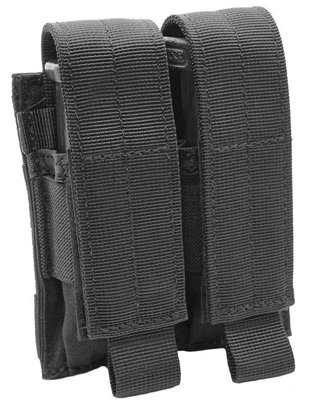 Shellback Tactical Double Pistol Magazine Pouch - SBT-5000 - Black - Only 15.99 - |LA Police Gear|