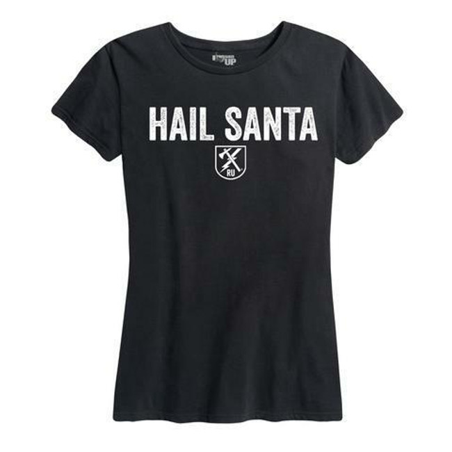 Ranger Up Women's Hail Santa T-Shirt - RU2881 - Main - Only 20.99 - |LA Police Gear|