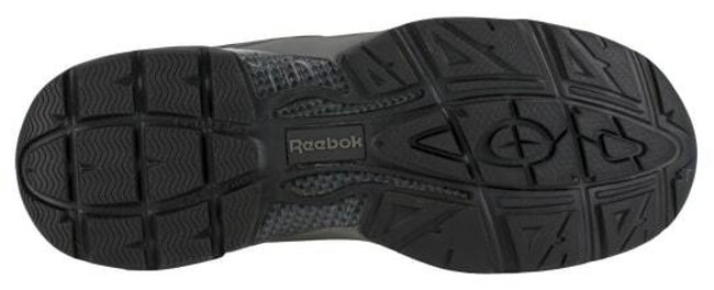 Reebok Men's Black With Grey Trim Waterproof Beamer CushGuard Internal Met Guard Athletic Work