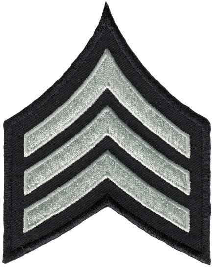 Hero&rsquo;s Pride LAPD Sgt 1 Chevron Patch HP-5054