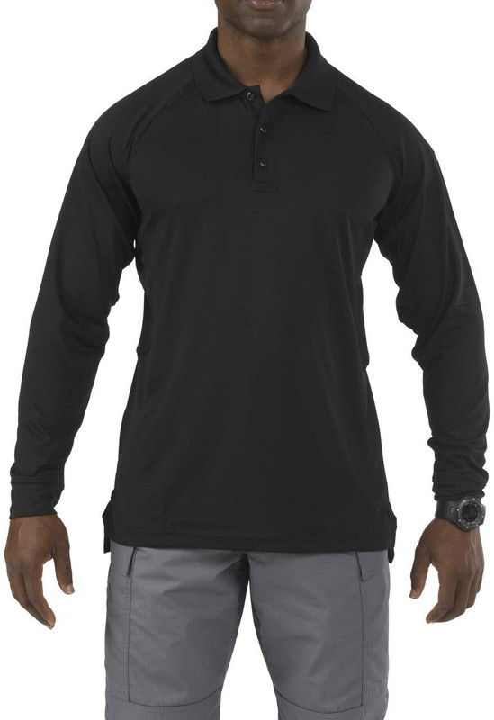 men's long sleeve performance polo shirts