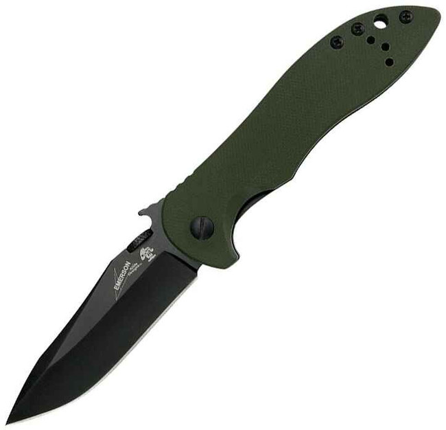 Kershaw CQC-5K Emerson Wave Folding Knife K6074OLBLK 087171037615