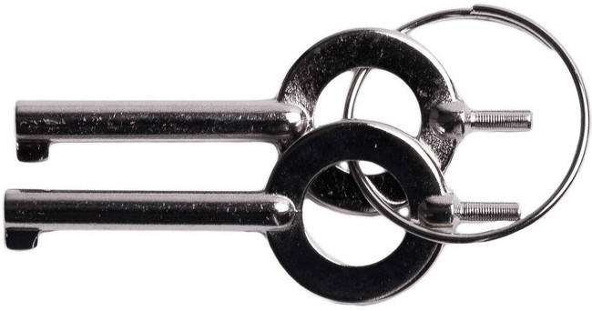 UZI Handcuff Key Set of Two KEY-PAIR 024718926490