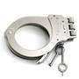 Smith and Wesson Oversized Hinged Handcuffs - Nickle SWC1H 022188501339