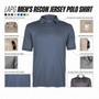 LA Police Gear Men's Recon Jersey Polo Shirt Infographic