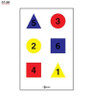 Law Enforcement Targets, Inc 4 Color Discretionary Target - Minimum Quantity of 25 DT-2
