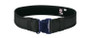 DeSantis Gunhide Black Ballistic Nylon Tac Belt with black buckle profile