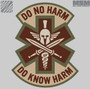 Mil-Spec Monkey Do No Harm Spartan Patch DO-NO-HARM-SPARTAN