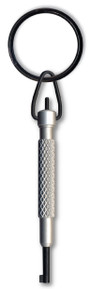 Zak Tool ZT10 Silver Round Swivel Handcuff Key
