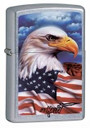 Zippo Windproof Eagle Mazzi Street Chrome Lighter 24764