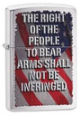 Zippo Windproof Right to Bear Arms Lighter 28641