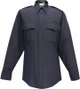 Flying Cross 75percent Polyester/25percent Wool Justice Mens Short Sleeve Shirt with Zipper 57R84Z