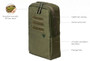 First Tactical TacTix 6 x 6 Utility Pouch 180015