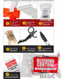 North American Rescue Public Individual Bleeding Control Kit-Vacuum Sealed PAIBCK