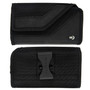 Nite Ize Clip Case Sideways XL Black Universal Rugged Holster front and back