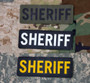 Mil-Spec Monkey Sheriff 8.5 x 3 PVC Patch SHERIFF-8-5X3