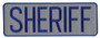 Heros Pride Sheriff Iron On Back Patch SHERIFF-BACK-PATCH - LA Police Gear
