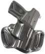 Desantis Mini Slide Belt Plain Black Holster - Glock 17, 19, 22, 23, 26, 27, 31, 32, 33, 36 - Right Hand