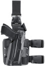 Safariland 6305 ALS/SLS Tactical STX Tactical Holster w/ Quick-Release Leg Strap - Glock 17, 22 w/ Weaponlight - Right Hand