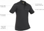 First Tactical Mens Performance Short Sleeve Polo 112509