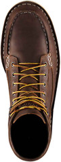 Danner Mens Bull Run Brown MOC Steel Toe 6 Boot 15564 15564