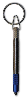 Zak Tool ZT57K-BLU Blue/Silver Key Ring Window Punch
