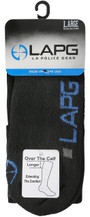LAPG Black Over The Calf Socks