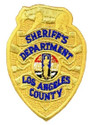 Heros Pride LA County Sheriff Custody Oval Patch 5004