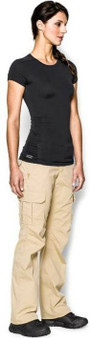 Under Armour Womens Tactical HeatGear Compression T-Shirt 1235253