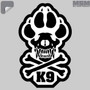 Mil-Spec Monkey K9 Decal K9
