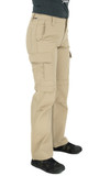 LA Police Gear Stretch Ops Women's Khaki Tactical Pants