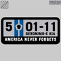 Mil-Spec Monkey 5-01-11 Patch Geronimo E-KIA Patch 5-01-11