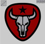 Mil-Spec Monkey Bull Skull Patch BULL-SKULL - LA Police Gear