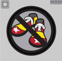 Mil-Spec Monkey No Clown Shoes PVC Patch CLOWNSHOES