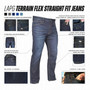 LA Police Gear Terrain Flex Straight Fit Jeans  JRF2001 