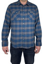LA Police Gear Atlas Long Sleeve Flannel - Front