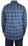 LA Police Gear Atlas Long Sleeve Flannel - Back